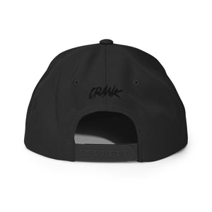CRANKL BLKonBLK Snapback Hat - Black