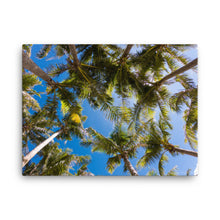 Load image into Gallery viewer, Marianas Trokon Niyuk View on the Hammock Canvas Print!! Sizes: 12×16, 16×20, 18×24, 24×36
