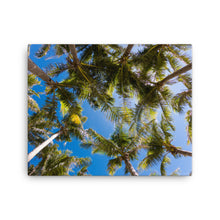 Load image into Gallery viewer, Marianas Trokon Niyuk View on the Hammock Canvas Print!! Sizes: 12×16, 16×20, 18×24, 24×36