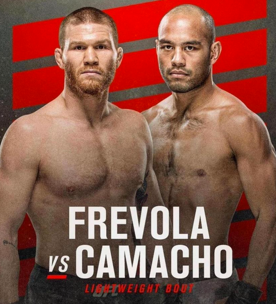 Frank Camacho vs. Matt Frevola once again on deck for UFC 263 on June 12th Glendale, Arizona.
