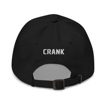 Load image into Gallery viewer, CRANK Black Dad hat