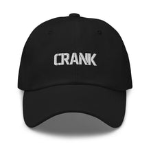 Load image into Gallery viewer, CRANK Dad hat - Black