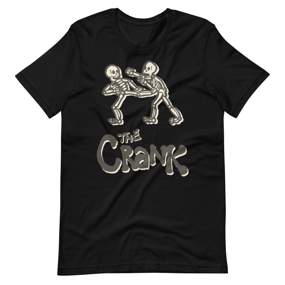 CRANK Bones T-Shirt - White, Gray, & Black